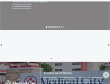 Tablet Screenshot of medicalcityfortworth.com